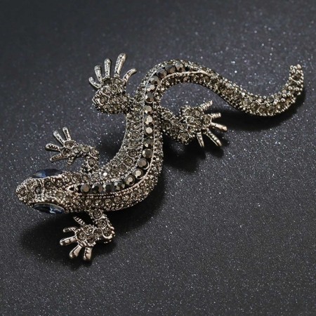 Брошь "Ящерица" 8791 фото | Brulik