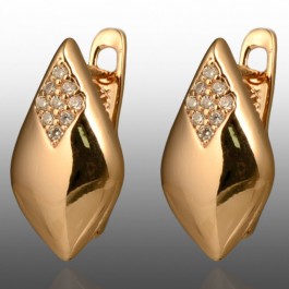 Позолочені сережки  Xuping 24694