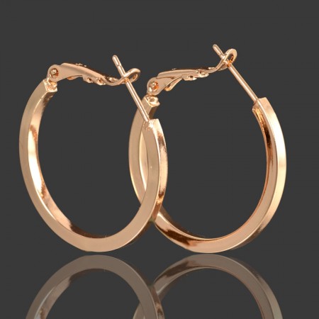 Позолоченные серьги кольца  XP 975 фото | Brulik