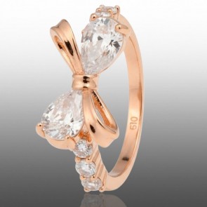 Позолочена каблучка Xuping 10951 фото | Brulik