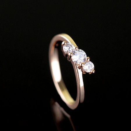 Позолоченное кольцо Fallon 83200892 фото | Brulik