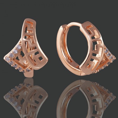 Позолоченные серьги Xuping 20209 фото | Brulik