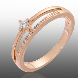 Позолочена каблучка  Fallon 83201691