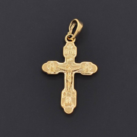 Позолоченный крестик Xuping 10-3323 фото | Brulik