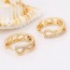 Нежные серьги-колечки с фианитами оптом 90766 фото | Brulik