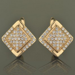 Позолоченые серьги ХР 2646