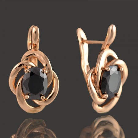 Позолоченные серьги XP 9838 фото | Brulik