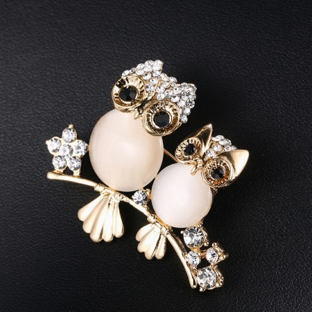 Брошь позолоченная  8653 фото | Brulik