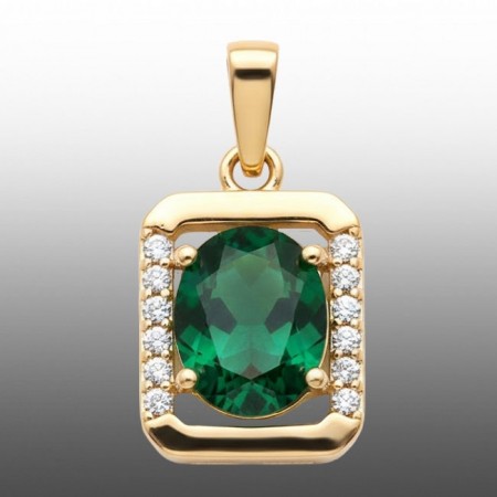 Позолочений кулон Xuping 3502 фото | Brulik