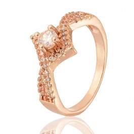 Позолоченное кольцо Fallon 8326083