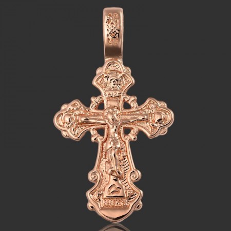 Позолоченный крест Fallon 86100310 фото | Brulik