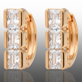 Позолочені сережки Xuping 24657