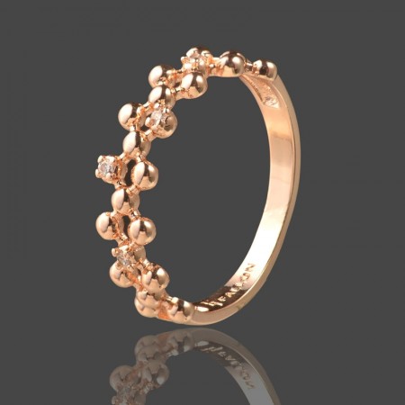 Позолоченное кольцо Fallon 83201503 фото | Brulik