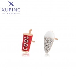 Позолочені сережки Xuping A00906112