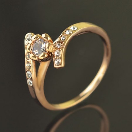 Позолоченное кольцо Fallon 83200908 фото | Brulik