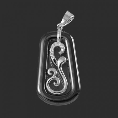 Кулон Xuping 3835-чёрный фото | Brulik