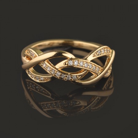 Позолоченное кольцо XP 1948 фото | Brulik