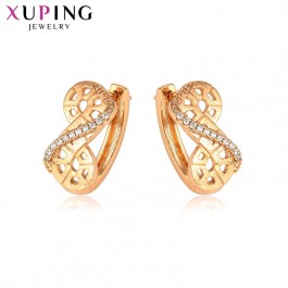 Позолоченные серьги 95016