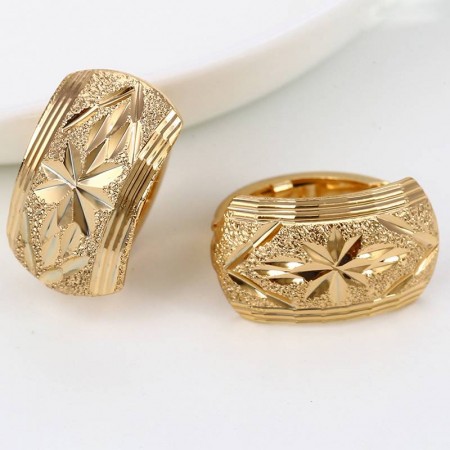 Интересные серьги в позолоте 92044 фото | Brulik