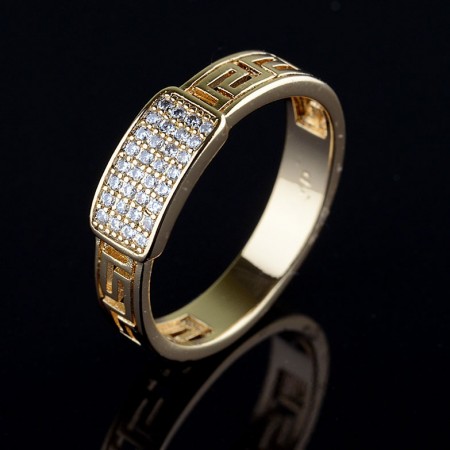Позолоченное кольцо XP 1756 фото | Brulik
