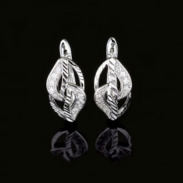 Позолоченные серьги 95404