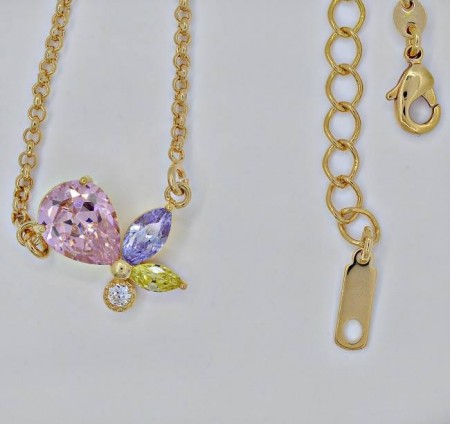 Колье "Изысканность" 41292-мультиколор фото | Brulik