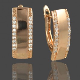 Позолоченные серьги  XP 20081