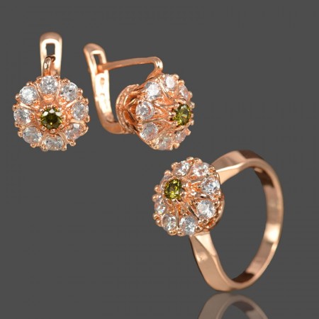 Позолоченный комплект  Fallon 8120139 фото | Brulik