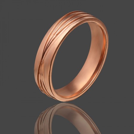 Стальное позолоченное кольцо 84 фото | Brulik