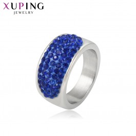 Кольцо Xuping 16286-синие фианиты