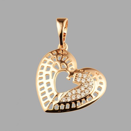 Позолочений кулон Xuping 3097 фото | Brulik