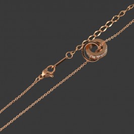 Позолоченная цепочка с кулоном XP 4667