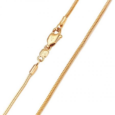 Пленительная позолоченная цепочка 42271 фото | Brulik