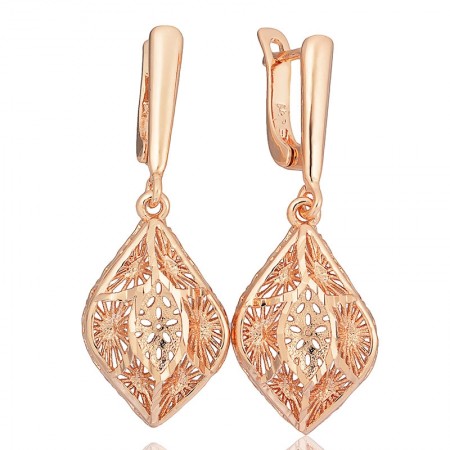 Позолоченные серьги Fallon 82100729 фото | Brulik