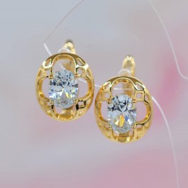 Пленительные серьги ХР 10-2009-белый