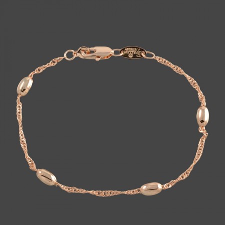 Позолочений браслет  Fallon 84100036-19 фото | Brulik