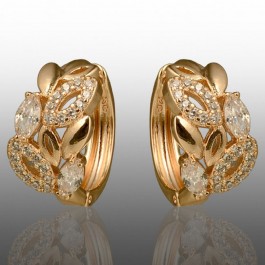 Позолочені сережки  Xuping 24745