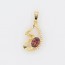 Изумительный кулон Xuping 10-3011-красный фото | Brulik