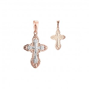 Позолочений хрестик Fallon 96100455 фото | Brulik