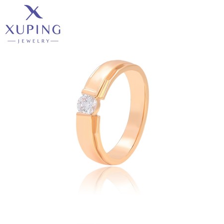 Позолочена  каблучка Xuping A00901345 фото | Brulik