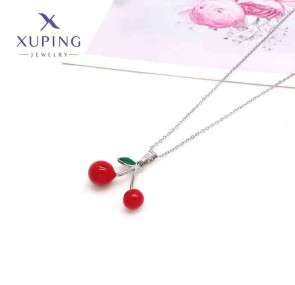 Ланцюжок сталевий "Вишні"Xuping 40211 фото | Brulik