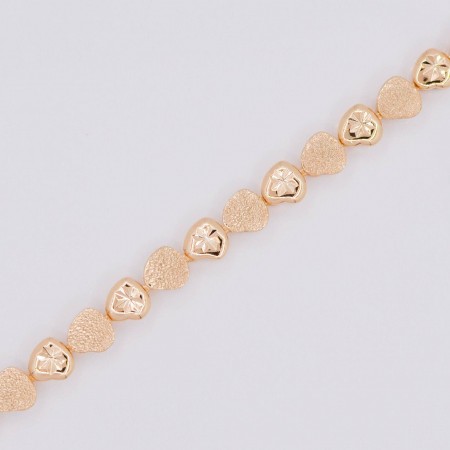 Милый браслет в позолоте 10-7041 фото | Brulik