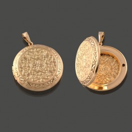 Позолоченный кулон (открывается) ХР 3169