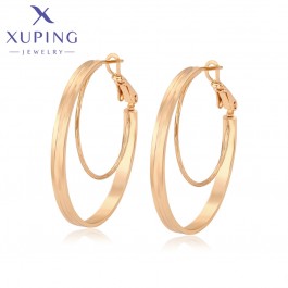 Позолочені сережки кільця Xuping X001021363