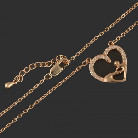 Позолоченная цепочка с кулоном Fallon 81200362 фото | Brulik