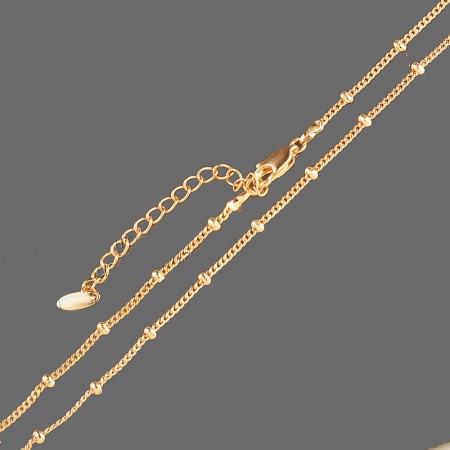 Позолочений ланцюжок  Xuping 40062 фото | Brulik