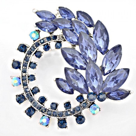 Брошь "Водоворот" 911632 фото | Brulik