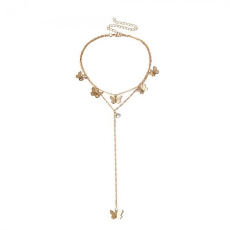 Позолоченное колье  4442 фото | Brulik