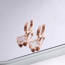 Сережки сталеві у стилі Ван Кліф  23343