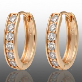 Позолочені сережки Xuping 24361